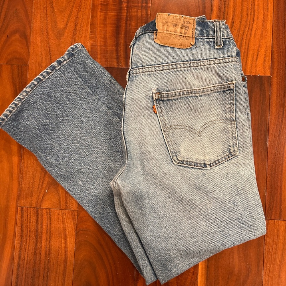 LEVI’s VINTAGE ORANGE TAG JEANS
